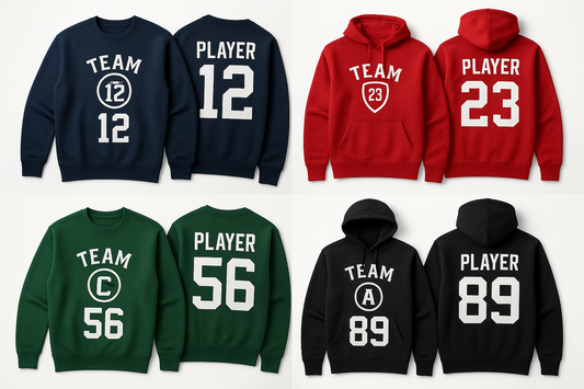 Custom Team Sweaters for Sports & Events