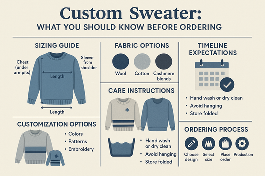 Custom Sweater: What You Should Know Before Ordering