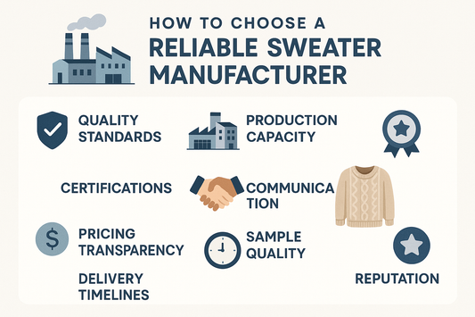 How to Choose a Reliable Sweater Manufacturer