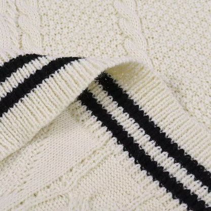 Custom Pattern Cardigan Women Embroidered Sweater Long Sleeve Knitwear