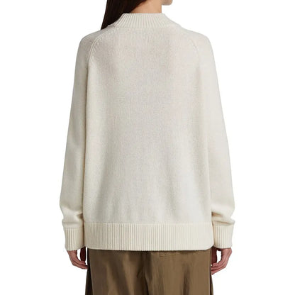 Custom pattern Oversized Knitted Embroidery cardigan Ladies Fashion Knit jacquard Loose Women Cardigans Sweater With Pockets