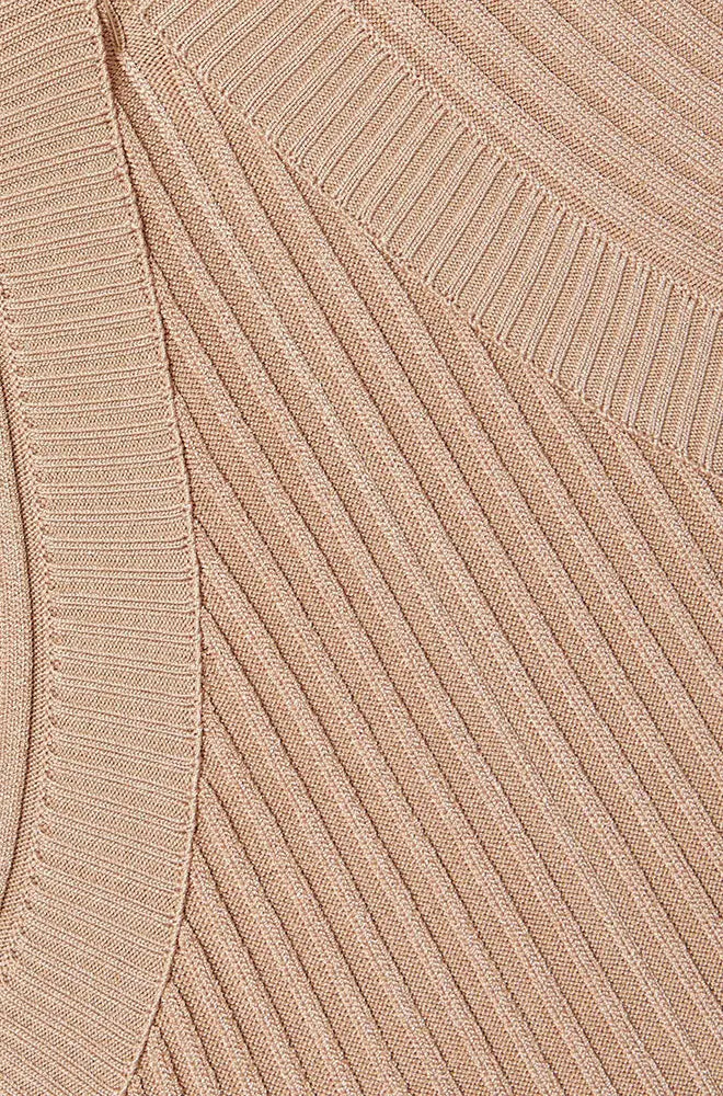 Knitwear manufacturers custom v neck long sleeve big hem fall 2024 women clothes maxi dresses rib knit sweater casual dress