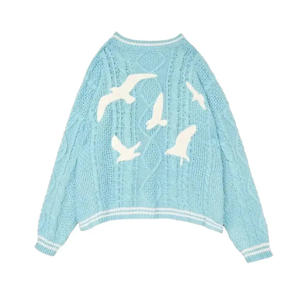 knitwear manufacturer Custom sweater woman Cardigan embroidered logo Sweater ladies Knit Custom Sweater for women