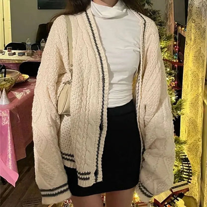 knitwear manufacturer Custom sweater woman Cardigan embroidered logo Sweater ladies jacquard Custom knit Sweater for women