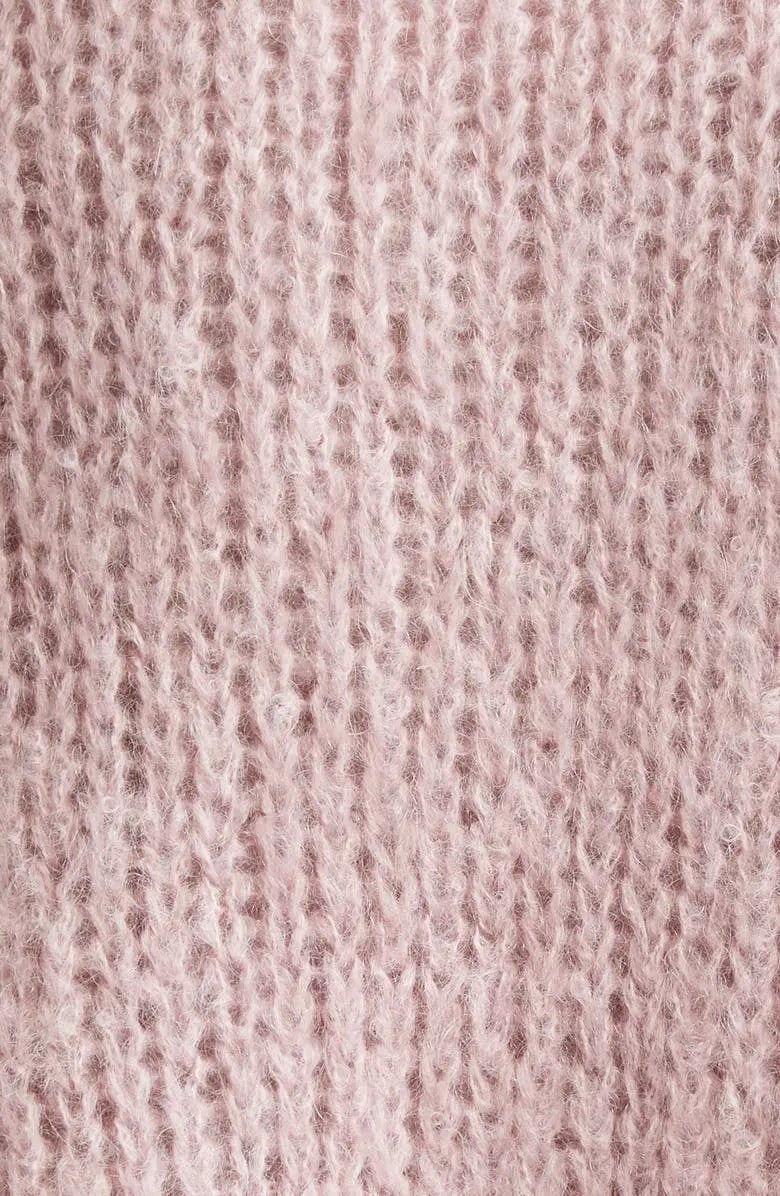 2023 winter clothes custom knit sweater women mohair zipper cardigan chunky knit jacket zip up sweater cardigan for women