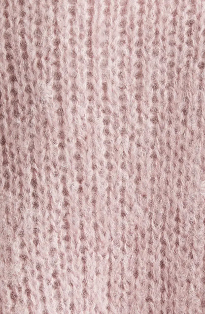 2023 winter clothes custom knit sweater women mohair zipper cardigan chunky knit jacket zip up sweater cardigan for women