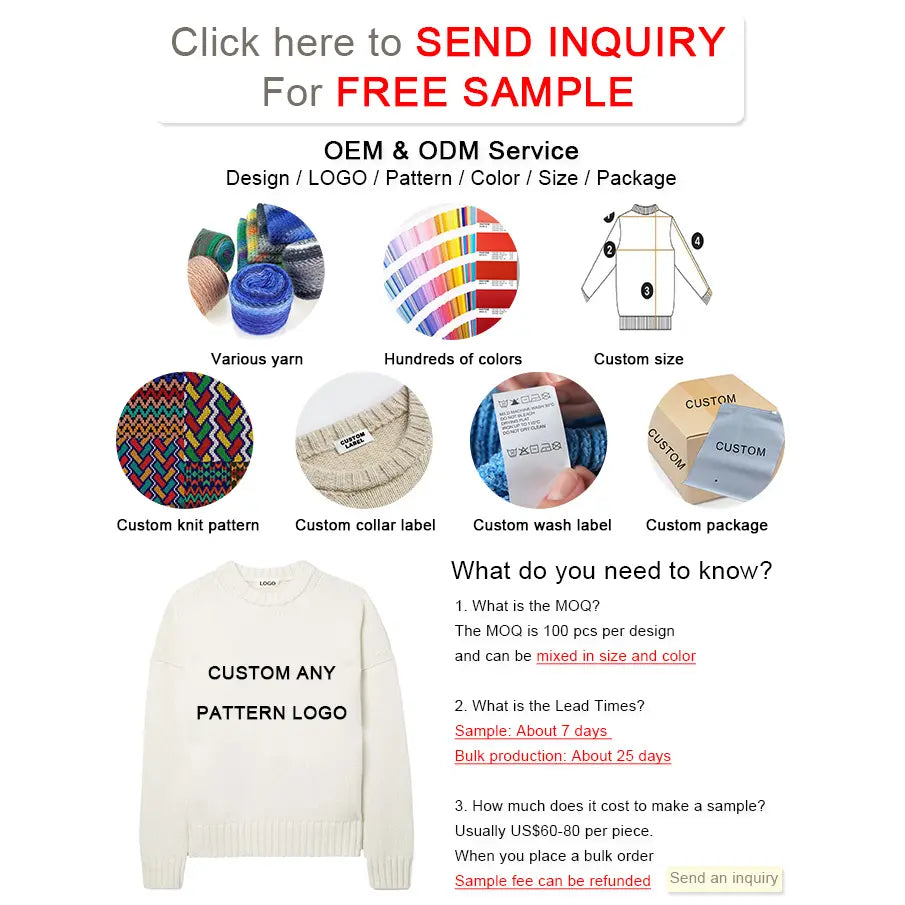 2024 Custom Oversized Knit Women’s Cardigan Coat – Button Island Blue Cardigan Sweater for Women