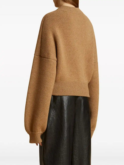knitwear manufacturer Custom knit sweater zipper oversized women cardigan long sleeve causal knitted women cardigan sweater