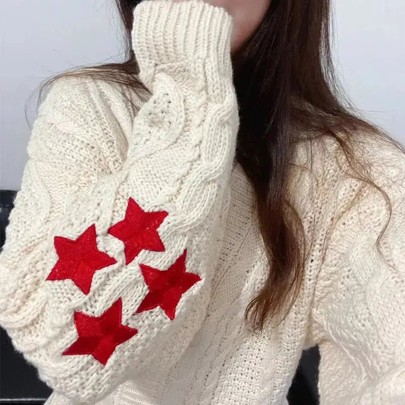 winter clothes custom pattern cardigan women embroidered sweater long sleeve knitwear top knitted woman cardigan sweater coat