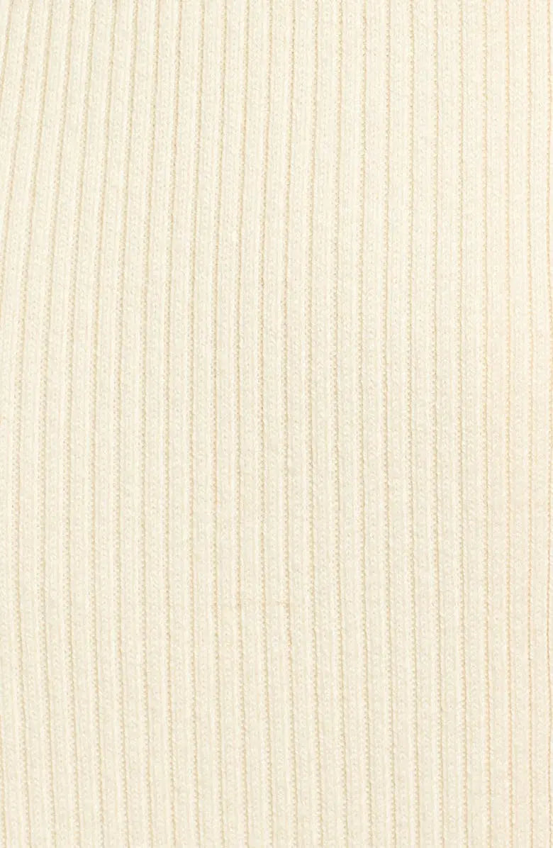 Cotton Dress Women Custom Design Sleeveless Knitted Dresses Zip-Up Sweater Midi Dress